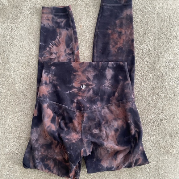 Lululemon Align 25” Diamond Dye Grey Pink Pastel - Picture 4 of 7